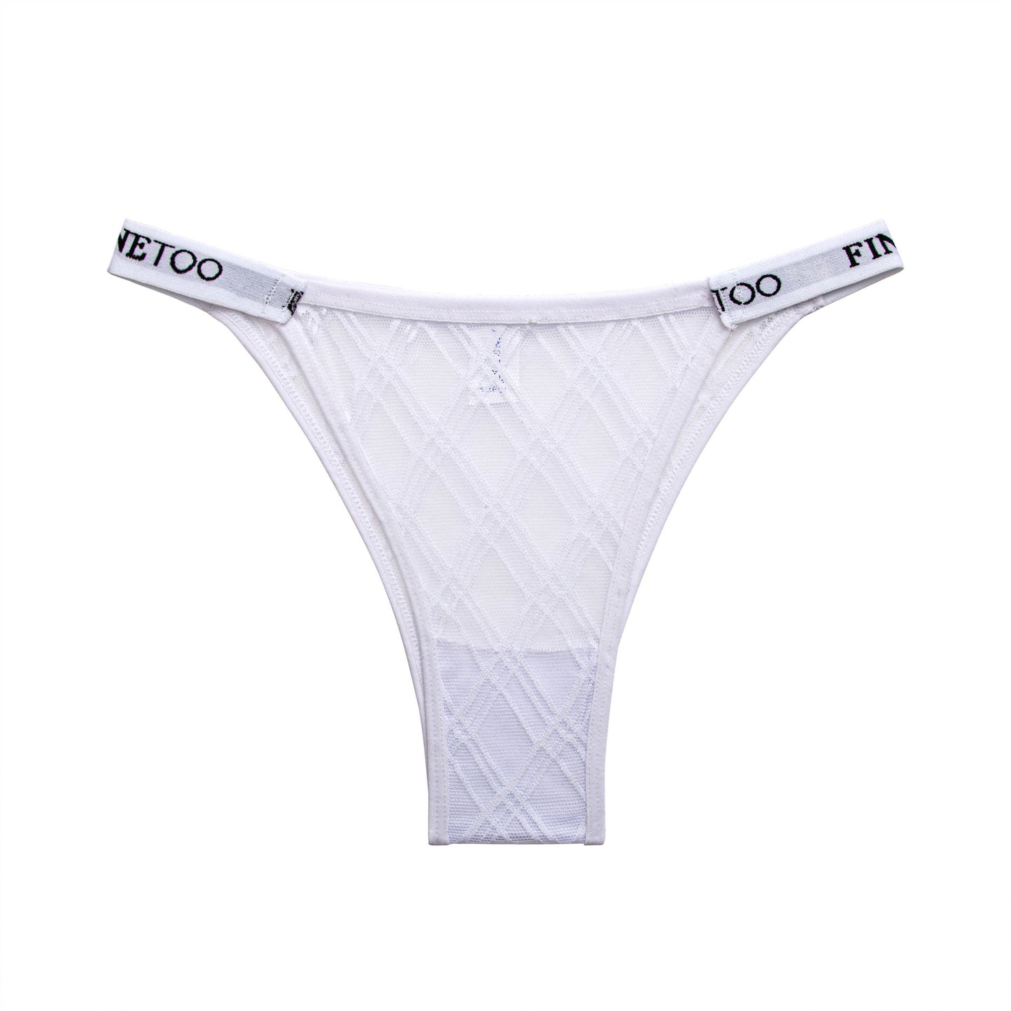Culotte Lettre Graphique Ceinture Sexy Évider Découpe Sans Couture Femmes Mémoires Filles Shorts Trois Pack