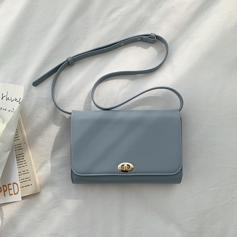 Bags Women Trend High Quality Crossbody Bag Simple All Match Shoulder Bag Flip Lock Small Square Bag