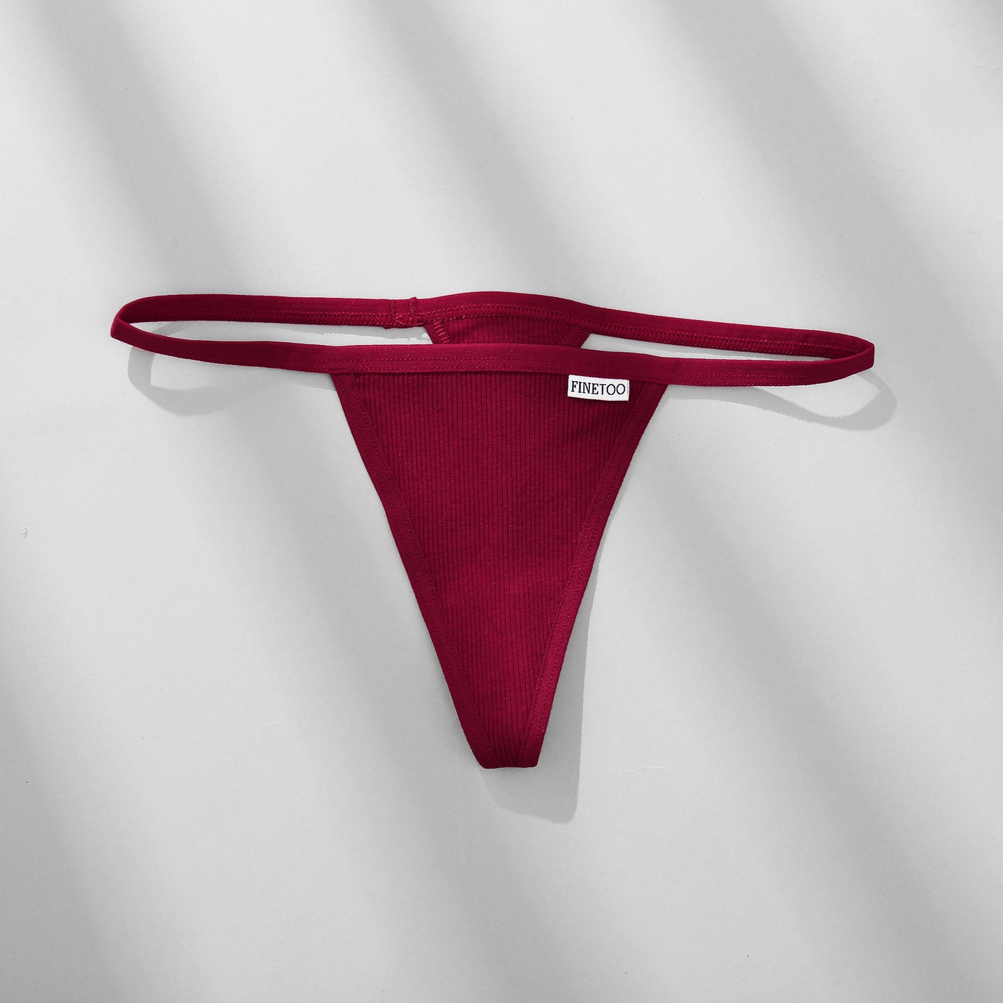 Femmes T-Back Taille Basse Sans Couture Sexy Fileté Coton Sous-Vêtements Femmes Mémoires