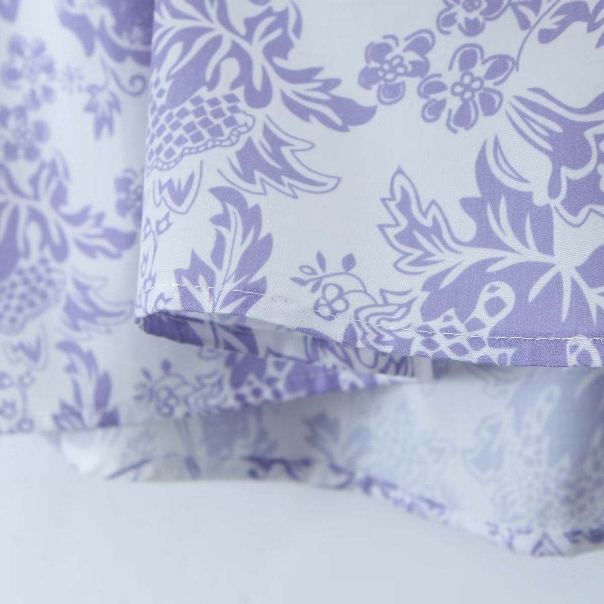 Large Swing Dress Spring Floral Waist Seal Dress