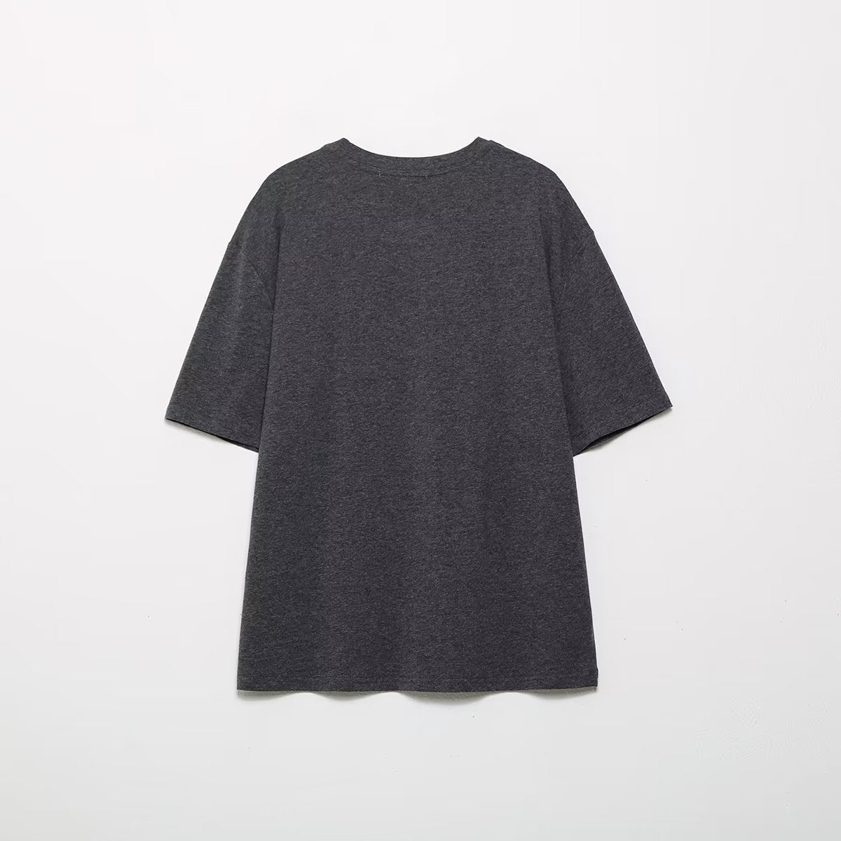 T-shirt à manches courtes imprimé effet délavé