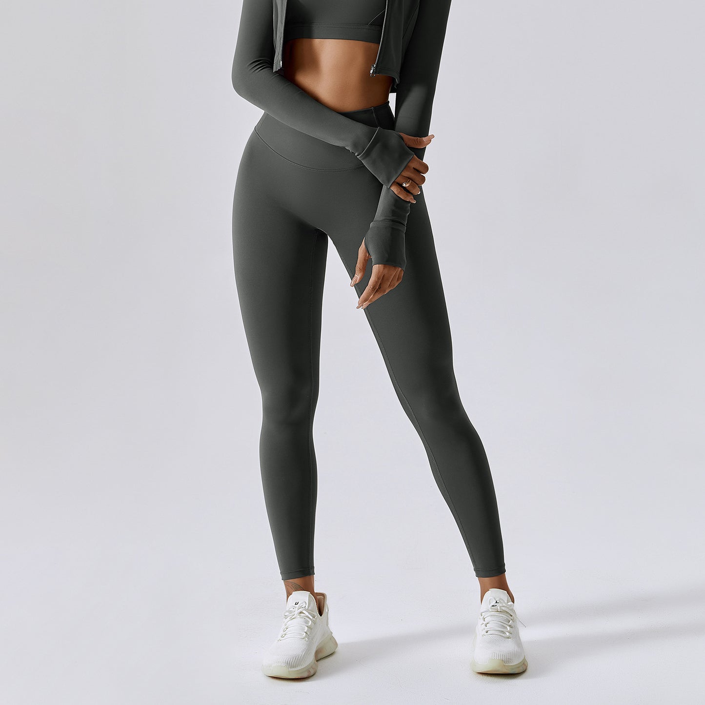 Nude Feel Pantaloni da yoga skinny Pantaloni da donna da corsa all'aperto Pantaloni da fitness ad asciugatura rapida Pantaloni sportivi da sollevamento dell'anca a vita alta