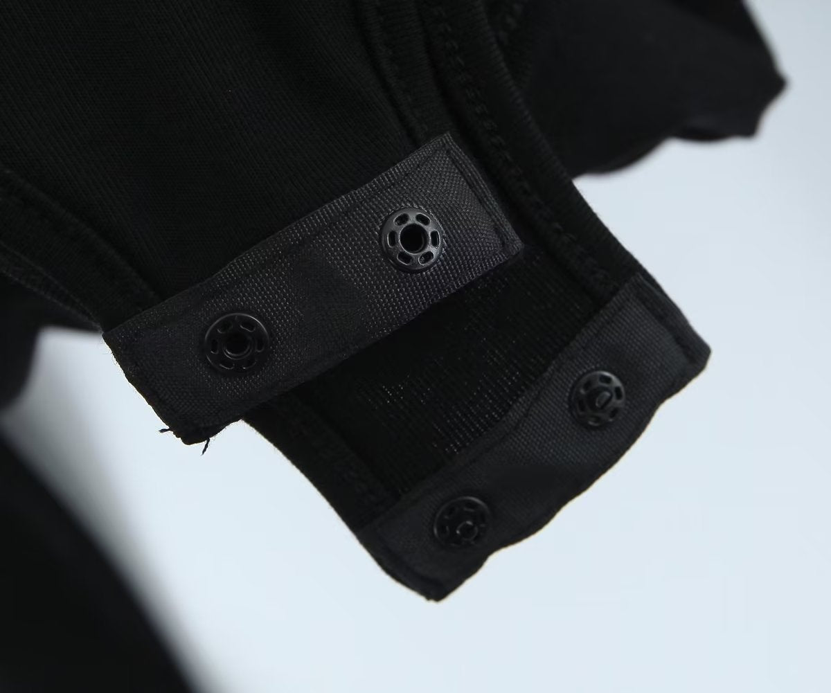Women Clothing Hollow Out Cutout out Long Sleeved Knitted Bodysuits