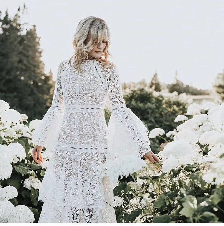 Spring Summer Dress Lace Dress Tiered Ruffle Maxi Dress Dress for Women