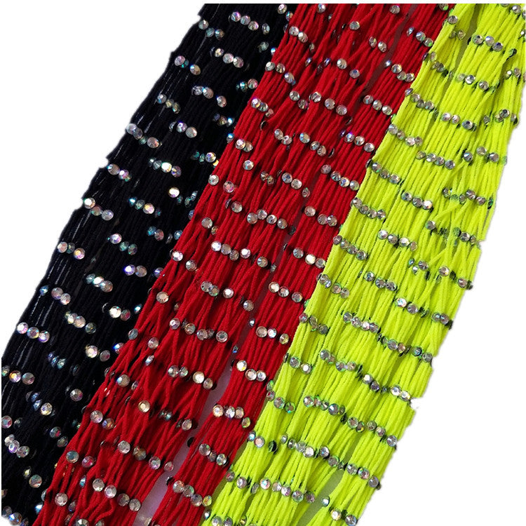 Nouveau forage gros bas en maille Sexy long tube bas résille bas en maille bas couleur sur le genou évider chaussettes découpées