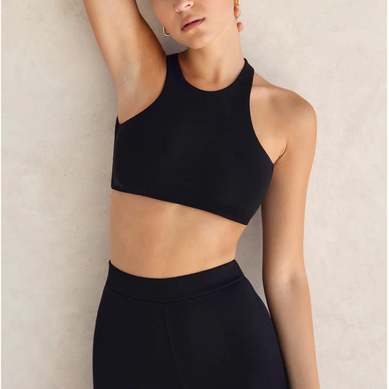Beauté dos exercice sous-vêtements femmes antichoc Yoga Push up soutiens-gorge course haute résistance sport Fitness gilet