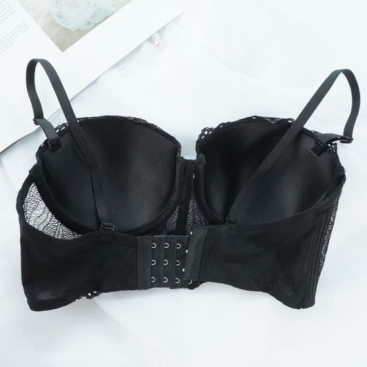 Bra Women Plump Girls Thin Push Up Underwear Breast Holding Adjustable Sports Bra