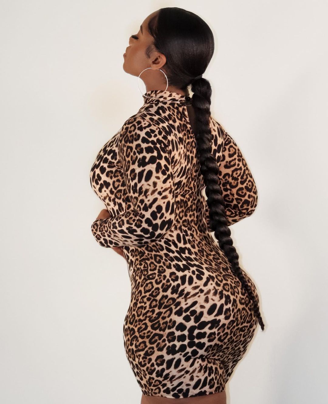 Plus Size Plus Size Women Clothing Women Clothing Leopard Print Dress