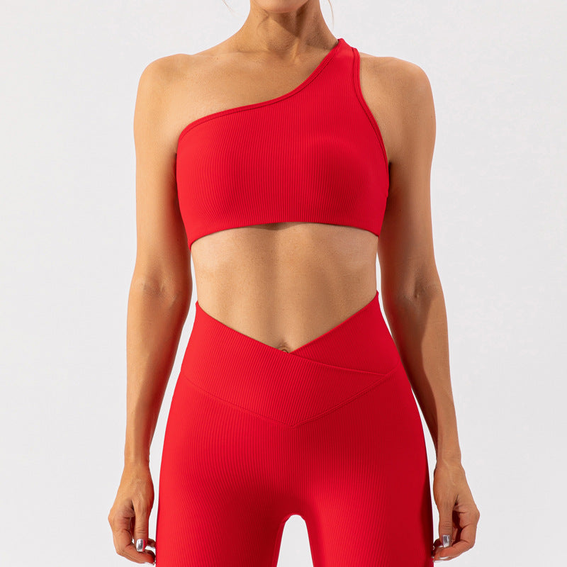 Printemps nu sensation exercice sangle beauté dos exercice corps étreignant costume course respirant séchage rapide Yoga vêtements femmes