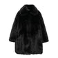 Winter Women Artificial Fur Effect Coat Coat for Women