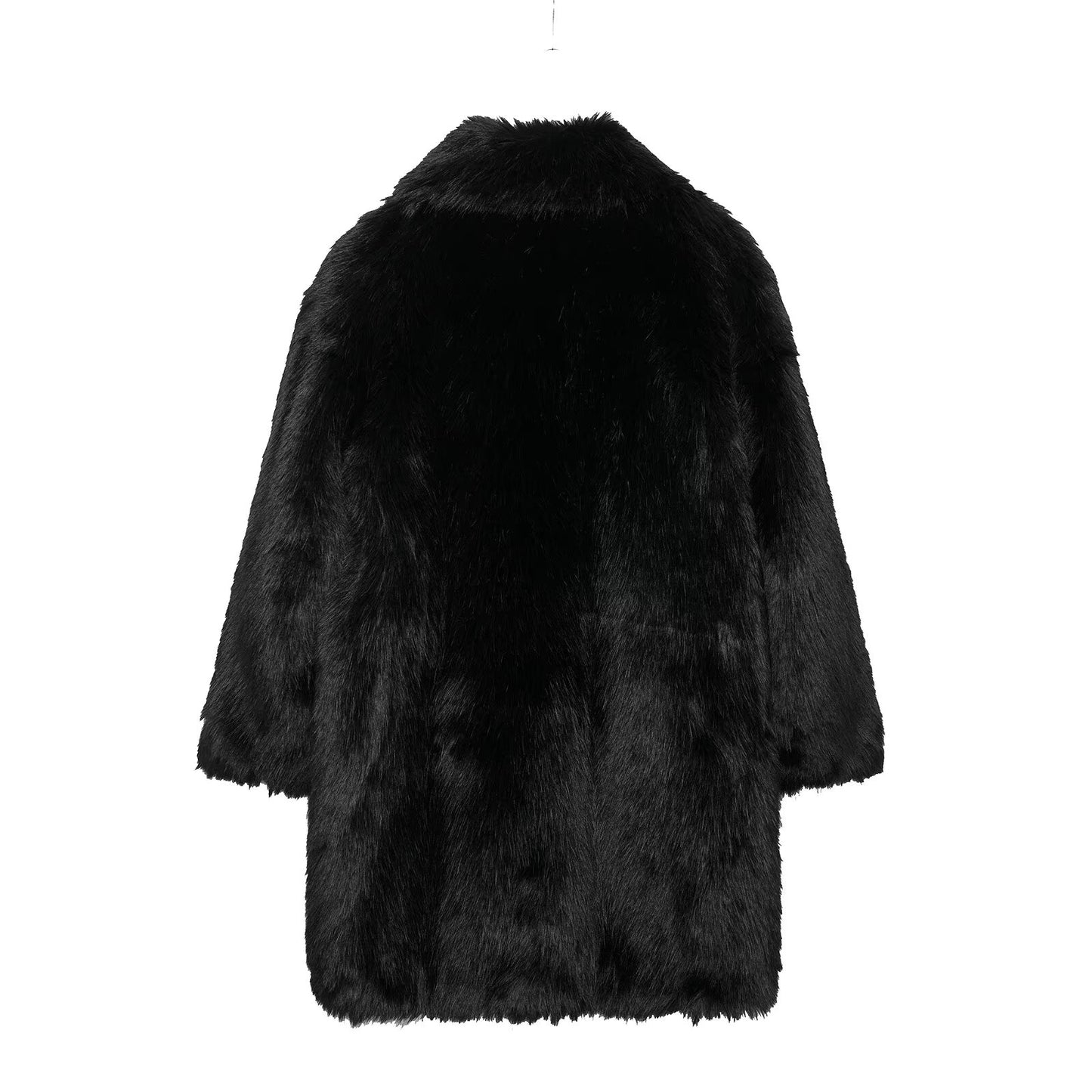 Winter Women Artificial Fur Effect Coat Coat for Women