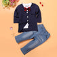 Toddler Boy Clothes Summer Children Clothing Boys Sets Costume For Kids Clothes Sets T-shirt+Jeans Sport Suits 2 3 4 5 6 7 Years