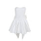 Tube Top Bow A Swing Light Dress Dress Women