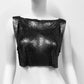 Women Clothing Metal Sequ Top Sexy Vest Music Festival Party Sweet Spicy Vest
