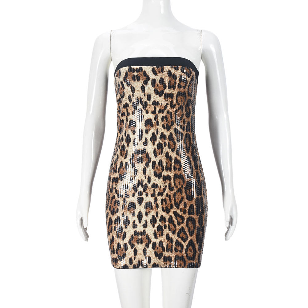 Leopard Coffee Color