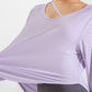 Quick Drying Loose Long Sleeve Yoga Wear Women Fitness Sports Running Pregnant Women Thin Fitness Clothes T shirt