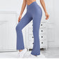 Bell Bottom Pants Sexy Skinny Yoga Pants Stretchy High Waist Slimming Trousers Women Hip Lifting Outer Wear