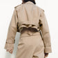 Women' Clothing with Belt Long Sleeve Casual Trench Coat