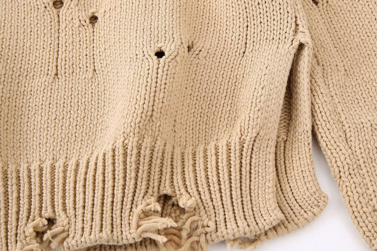 Round Neck Sweater Women Outer Wear Loose Short Fashionable Sweater Inner Knitted Bottoming Shirt