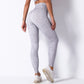 Pantaloni da yoga Cooldry traspiranti, vestibilità slim, stampa con motivo, vestibilità aderente, calzamaglia da corsa sportiva