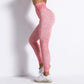 Motif imprimé Hip Raise Slim Fit Respirant Cooldry Yoga Pantalon Sports Running Collants