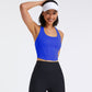 Halter Beauty Back Yoga Vest Sport Running Training Yoga Clothing Top Women Sleeveless  Workout Underwear