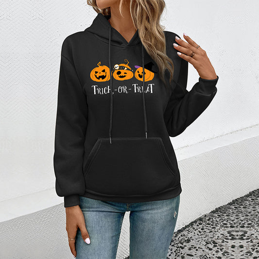 Autumn Women Clothing Halloween Printed Sweater