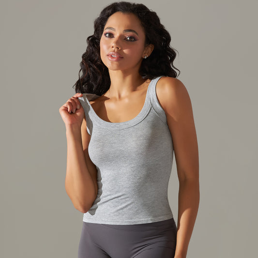 Professional Seamless Yoga Women Beauty Back Exercise Fitness Breathable Strap Vest Quick Drying Workout Clothes Sexy Slim Top