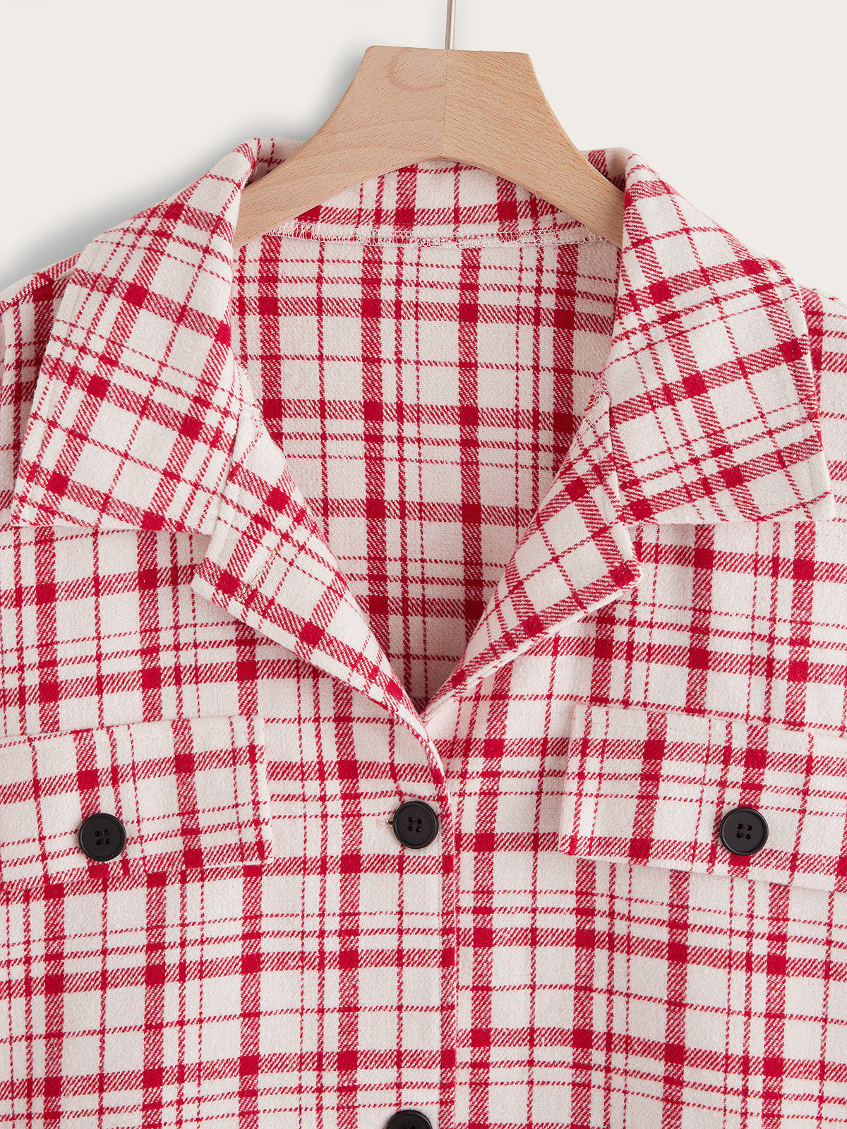 Plus Size Autumn Winter Street Single-Breasted Long Sleeve Blazer Collar Women Coat