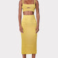 Spring Summer Sexy Hollow Out Cutout Out Bronzing Sling One Step Skirt Slim Fit Sheath Fitted Waist Suit