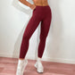 Super Stretch Running Fitness Yoga Wear Women Twist Bra Pleated Yoga Pants Set di quattro pezzi