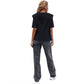 Vêtements pour femmes Simple Casual All-Match Fashion Graphic Printed Short Sleeve Vest Street T-shirt