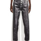 Casual Pants for Women Spring Summer Niche Fashionable Three Dimensional Printed Jeans High Waist Loose Wide Leg Pants