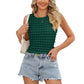 Women Clothing Street Short Cropped Sexy Vest
