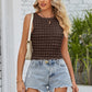 Women Clothing Street Short Cropped Sexy Vest