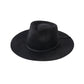 Autumn Winter Ribbon Bow Casual Crown Top Wool Fedora Hat Shopping Warm Bowler Hat