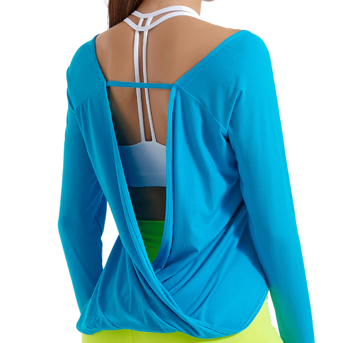 Sportswear Women Loose Breathable Pro Workout Clothes Aerobics Running Yoga Clothing