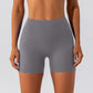 Séchage rapide Nude Feel Yoga Shorts Femmes Hanche Levage Running Shorts D'entraînement Serré Taille Haute Sport Formation Leggings
